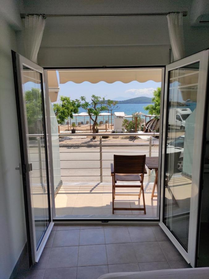 Sea View Apartments Nikos Néa Péramos Kültér fotó