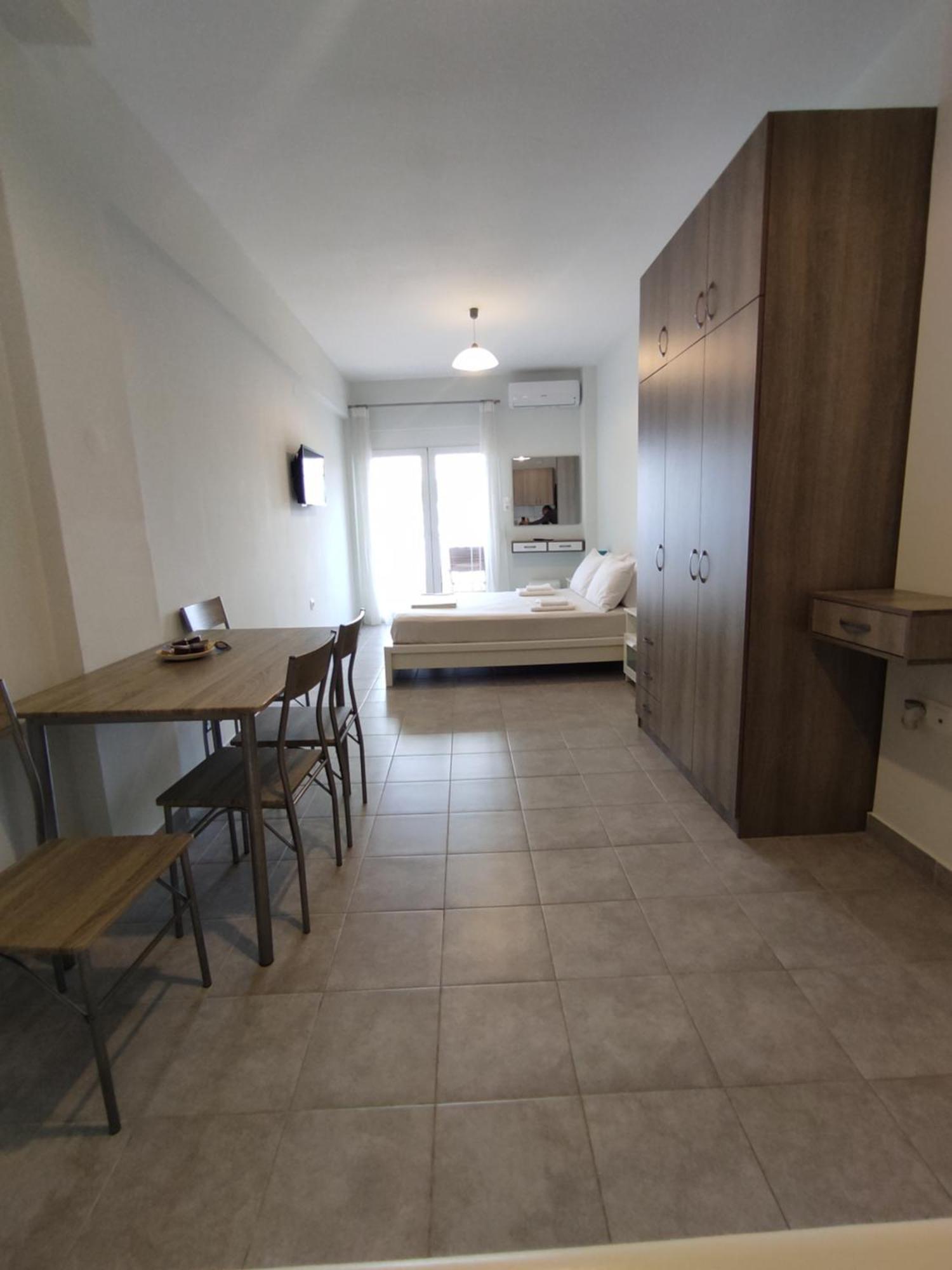 Sea View Apartments Nikos Néa Péramos Kültér fotó